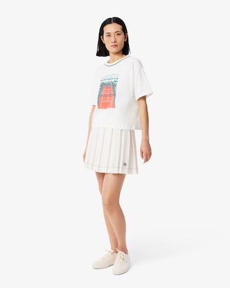 Falda plisada Roland Garros Edition