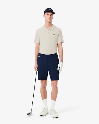 Jersey de golf de manga corta con cuello polo