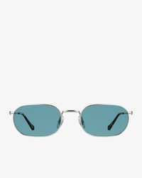 Gafas ovaladas de metal Icons