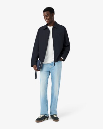 Chaqueta de tafet&aacute;n texturizado hidr&oacute;fugo