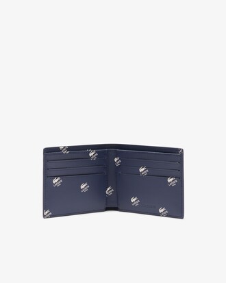 Monedero FG de piel estampada pequeño