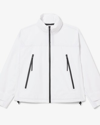 Parka con capucha impermeable oversized