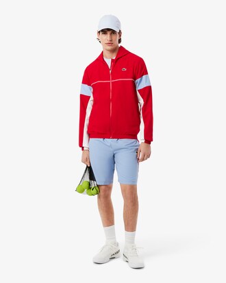 Chaqueta de ch&aacute;ndal deportiva con bloques de color