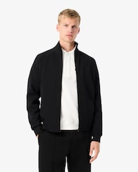Sudadera con cremallera de punto jersey de doble cara