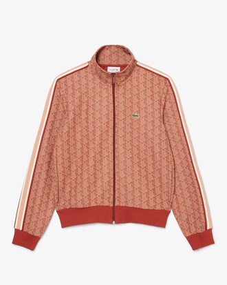 Chaqueta de chándal con cremallera de jacquard Paris