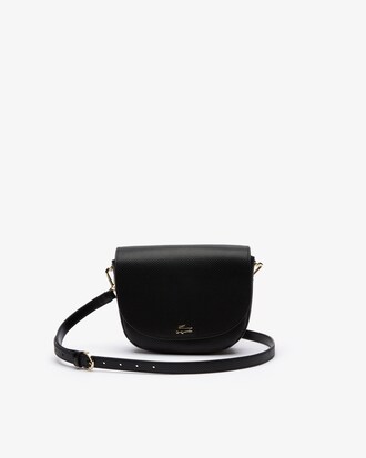 Bolso hombro redondo Chantaco piel piqué solapa