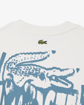 Sudadera de felpa con estampado gráfico