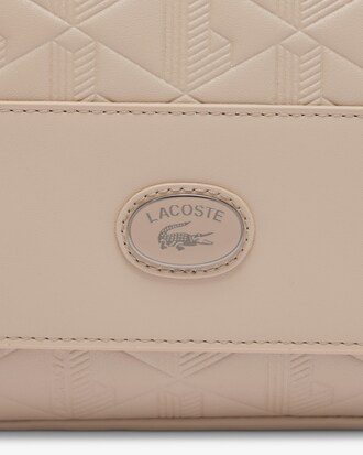 Bolso con solapa Nomogramme de piel