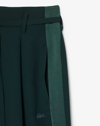 Pantal&oacute;n oversize con tira de sat&eacute;n