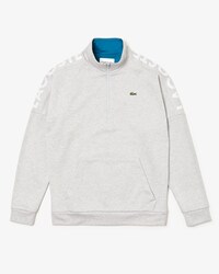Sudadera de hombre Lacoste SPORT en algod&oacute;n con cuello alto y cremallera