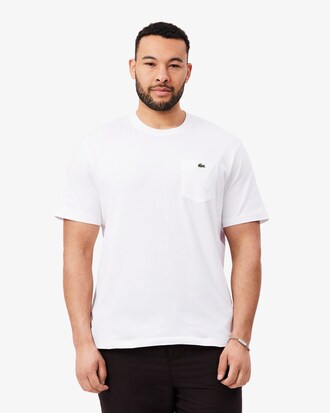 Camiseta de algod&oacute;n con bolsillo en el pecho