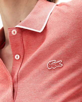 Polo Lacoste Rayas Slim Fit El&aacute;stico