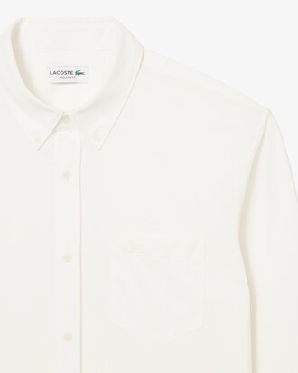 Camisa de punto jersey de algodón de corte regular