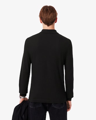 Vestido polo de manga larga de corte ajustado L.12.12