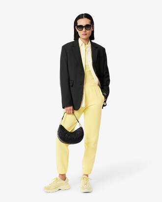 Pantalón de chándal de felpa con logotipo