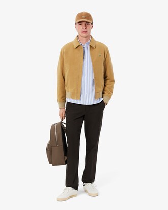 Camisa Oxford de corte regular de rayas