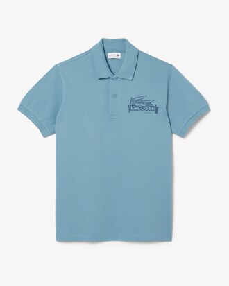 Polo de corte cl&aacute;sico L.12.12 con estampado