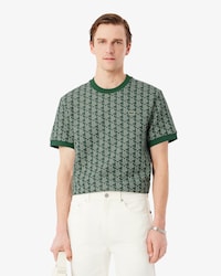 Camiseta de jacquard con monograma