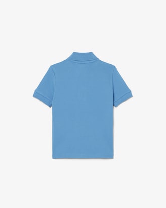 Polo de petit piqu&eacute; con bloques de color