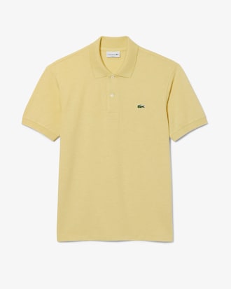 Polo jaspeado de corte cl&aacute;sico L.12.12