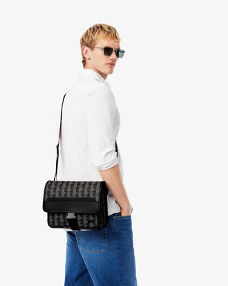 Bolso con cierre de solapa grande The Blend