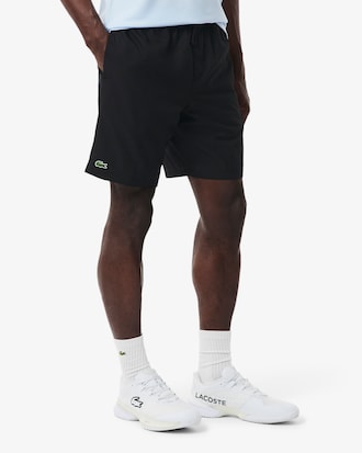 Pantal&oacute;n corto de tenis de tafet&aacute;n de rombos ligero