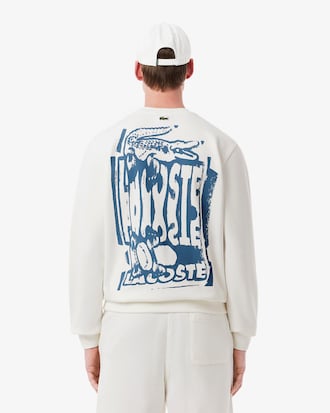 Sudadera de felpa con estampado gráfico