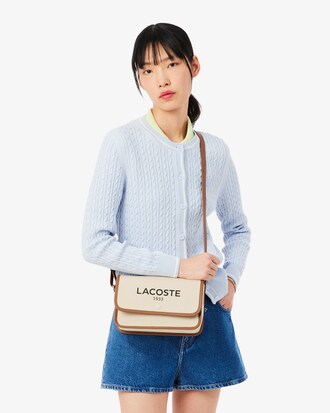 Bolso de mensajero con solapa Heritage de lona