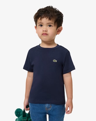 Camiseta de cuello redondo unisex de algod&oacute;n