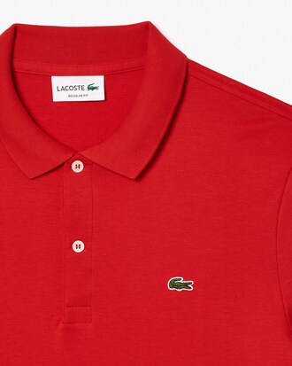 Polo de corte regular de algodón prima