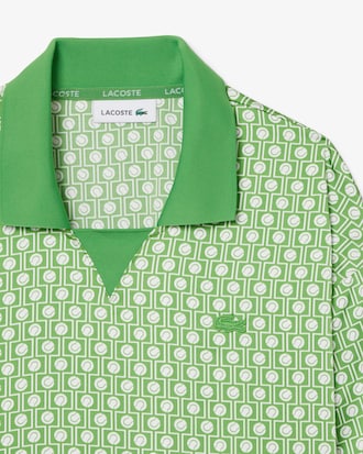 Vestido polo plisado de sat&eacute;n