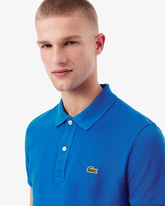 Polo de piqu&eacute; de corte ajustado L.12.12