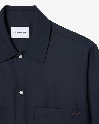 Sobrecamisa de algod&oacute;n texturizado