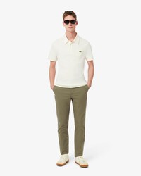 Pantalón chino slim fit de algodón elástico