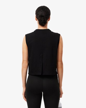 Top deportivo corto de algodón Ultra Dry