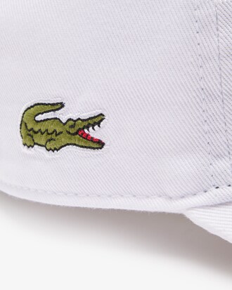 Gorra de gabardina de algodón