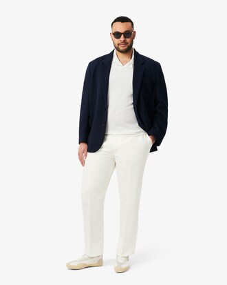 Polo de corte clásico Paris con cuello abierto