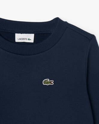 Sudadera de cuello redondo unisex de felpa