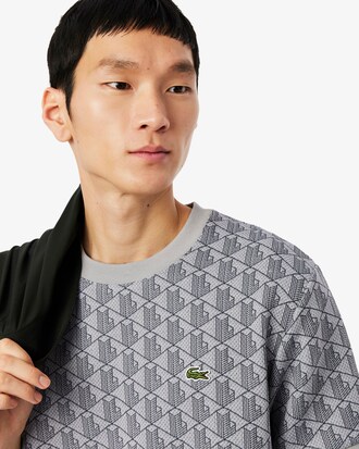 Camiseta de jacquard con monograma
