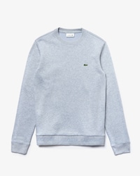 Men's Crew Neck Fleece Sweatshirt with Lacoste Wording