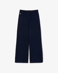 Pantalón de chándal de felpa con pierna acampanada