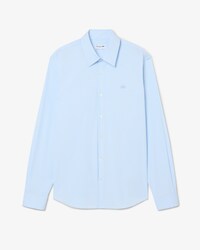 Camisa de popel&iacute;n el&aacute;stico de corte ajustado