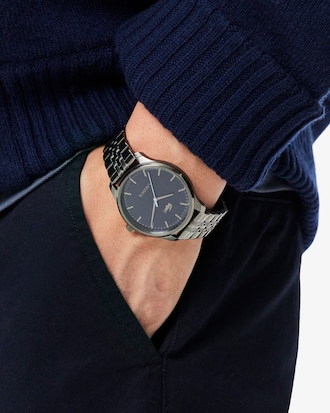 Reloj de acero inoxidable con chapado de iones Lisbon