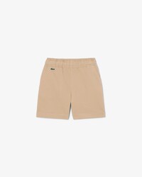 Pantal&oacute;n corto chino de sarga de algod&oacute;n el&aacute;stico
