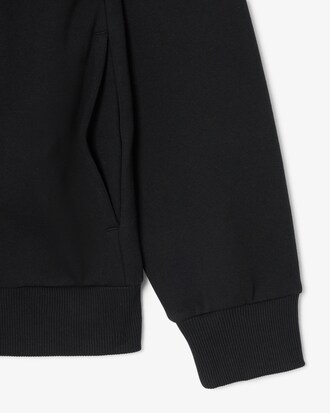 Sudadera con cremallera de felpa