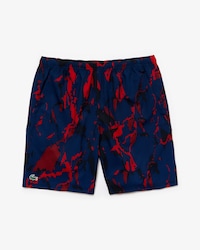 Pantal&oacute;n corto de hombre Lacoste SPORT x Novak Djokovic con estampado de camuflaje