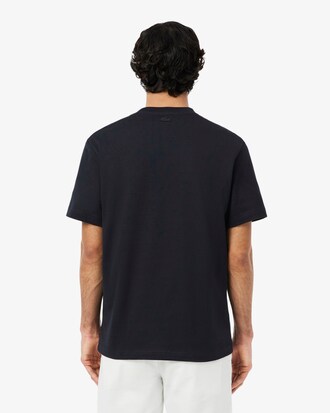 Camiseta de punto jersey grueso con bordado