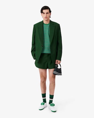 Camiseta de punto jersey de rayas Runway