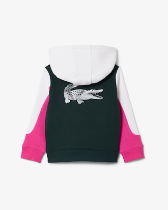 Sudadera deportiva de felpa estampada
