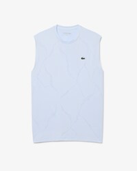 Camiseta de tirantes de tenis con cocodrilo de jacquard Ultra Dry